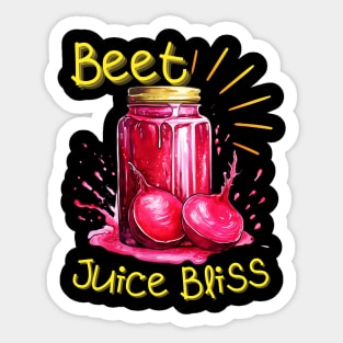 Beet Juice Bliss Sticker